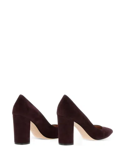 Gianvito Rossi Brown Slip On Pumps