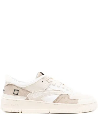 Date Torneo Fringed Panelled Sneakers