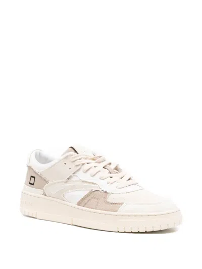 Date Torneo Fringed Panelled Sneakers