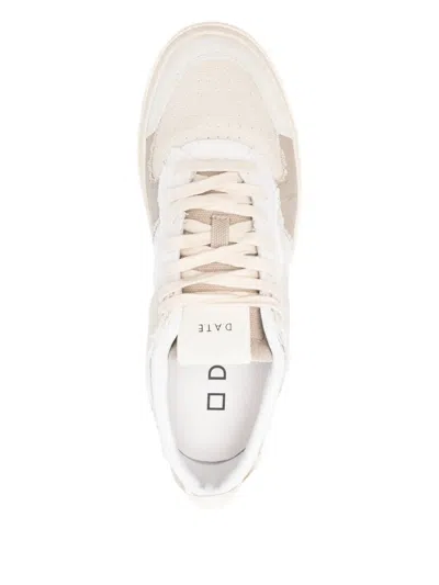 Date Torneo Fringed Panelled Sneakers
