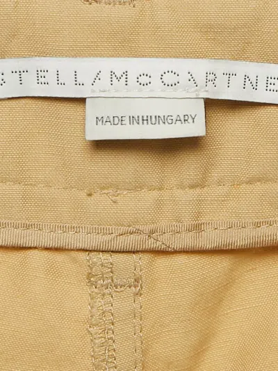 Pre-owned Stella Mccartney Tina Pleated Panel Trousers In Yellow
