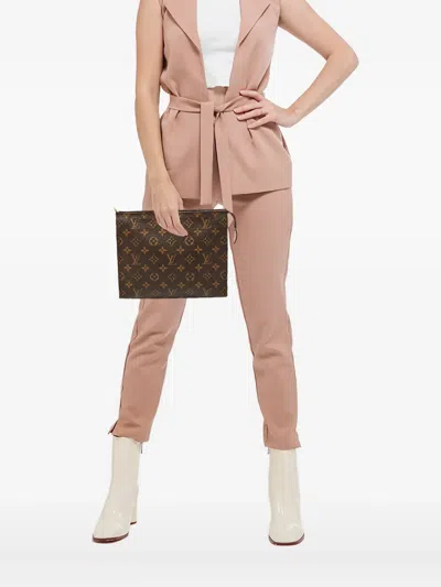 Pre-owned Louis Vuitton Monogram Canvas Clutch