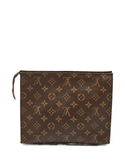 Pre-owned Louis Vuitton Monogram Canvas Clutch
