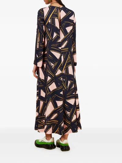 Colville Abstract-print Maxi Dress In Pattern