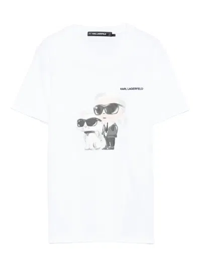 Karl Lagerfeld Cat-print T-shirt