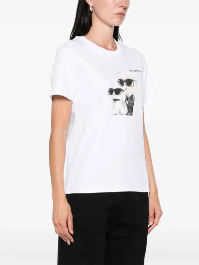 Karl Lagerfeld Cat-print T-shirt
