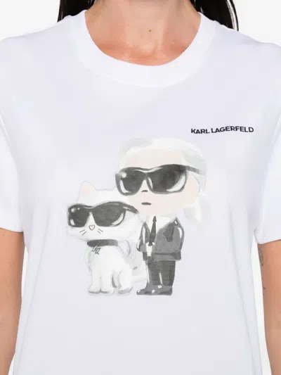 Karl Lagerfeld Cat-print T-shirt