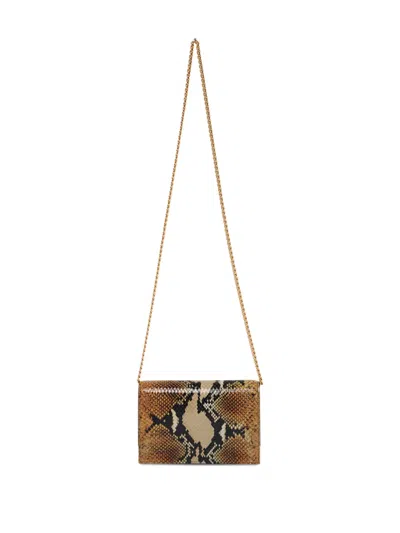 Alexander Mcqueen Snakeskin Shoulder Bag