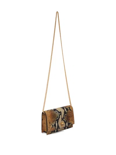 Alexander Mcqueen Snakeskin Shoulder Bag