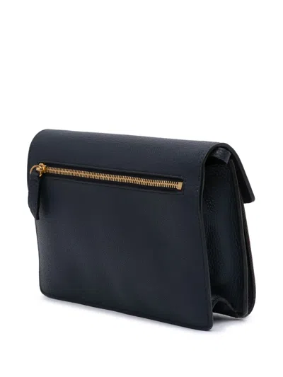 Pre-owned Burberry 2000-2017 Small Leather And House Check Canvas Derby Macken Crossbody Bag
