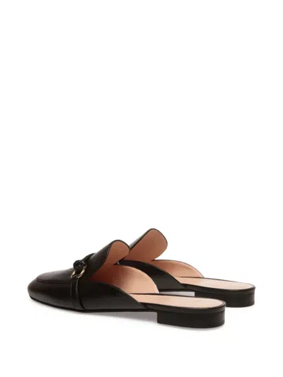 Bally Braided-detail Leather Slippers