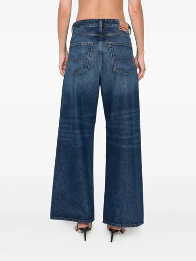 Diesel Five-pocket Jeans In Blue