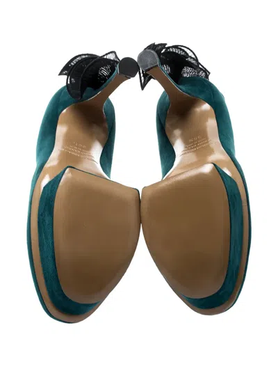 Pre-owned Nicholas Kirkwood 140mm Platform Ruffle-trim Pumps