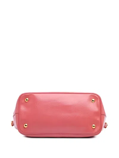 Pre-owned Prada 2000-2025 Saffiano Vernice Satchel