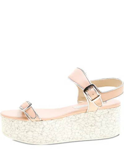 Pre-owned Stella Mccartney 60mm Buckle Platform Sandals