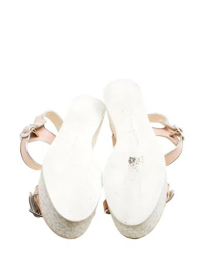 Pre-owned Stella Mccartney 60mm Buckle Platform Sandals