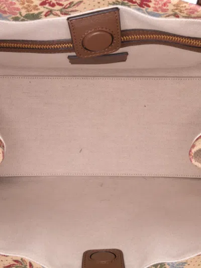 Pre-owned Valentino Garavani 2000-2017 Medium Canvas Antibes Shopping Bag Satchel