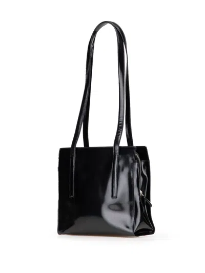 Pre-owned Prada 2019-2025 Brushed Leather Re Edition 1995 Tote Bag