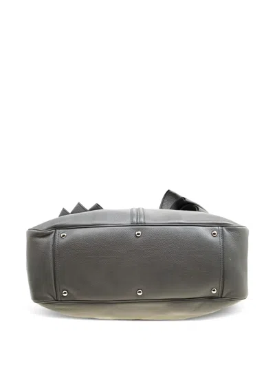 Pre-owned Saint Laurent 2009 Obi Bowler Tote Bag