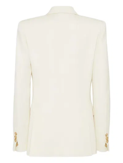 Dsquared2 Double-breasted Blazer In White