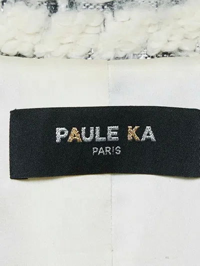 Pre-owned Paule Ka Tweed Coat