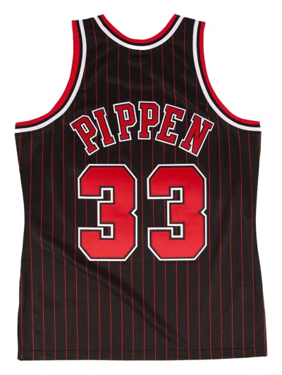 Mitchell & Ness Bulls 1996 Scottie Pippen Jersey In Red