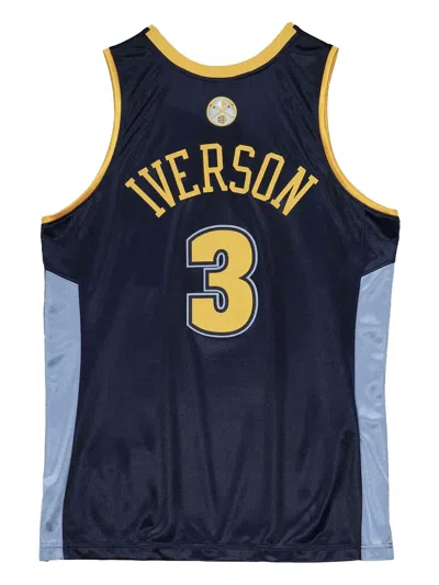 Mitchell & Ness Nba Carmelo Anthony Denver Nuggets 2006-07 Jersey In Blue