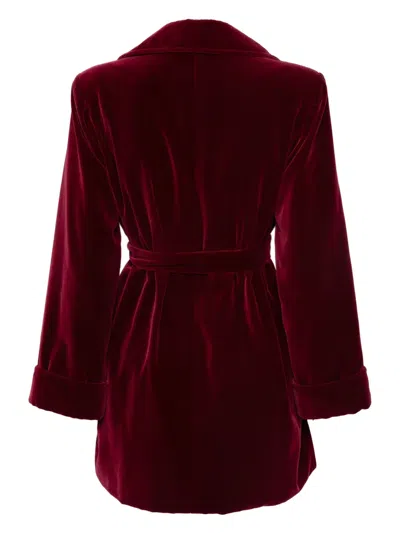 Pre-owned Saint Laurent 1960s Belted Velvet Jacket