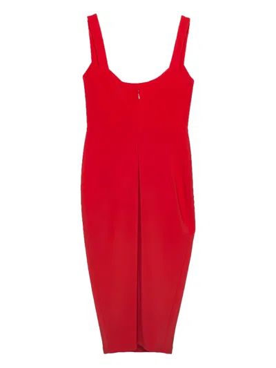 Pre-owned Nookie Crepe Mini Dress In Red
