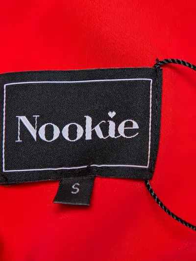 Pre-owned Nookie Crepe Mini Dress In Red