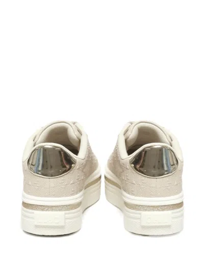 Liu •jo Logo-pattern Platform Low-top Sneakers