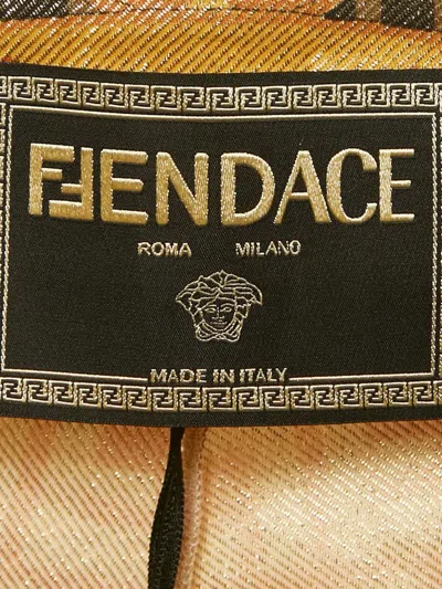 Pre-owned Fendi 2023 Barocco-print Leggings