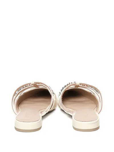 Pinko Chain-embellished Pointed-toe Mules