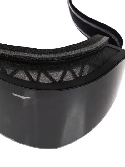Balenciaga Logo-detail Ski Goggles In Black
