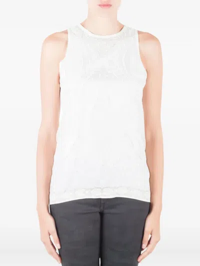 Pre-owned Roberto Cavalli Silk Top