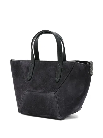 Brunello Cucinelli Suede Tote Bag