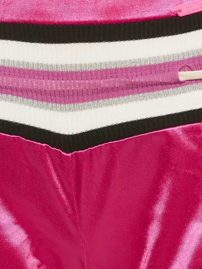 Pre-owned John Galliano Striped-trim Shorts In Pink