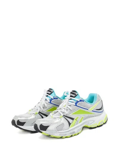 Pre-owned Vetements Spike Runner Mesh-panelled Sneakers In White