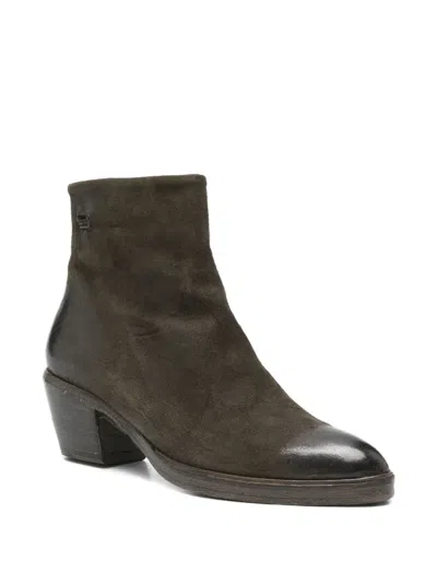 The Last Conspiracy Zip-detail Suede Boots