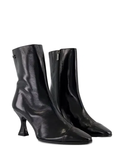Carel Paris Cap-toe Leather Boots