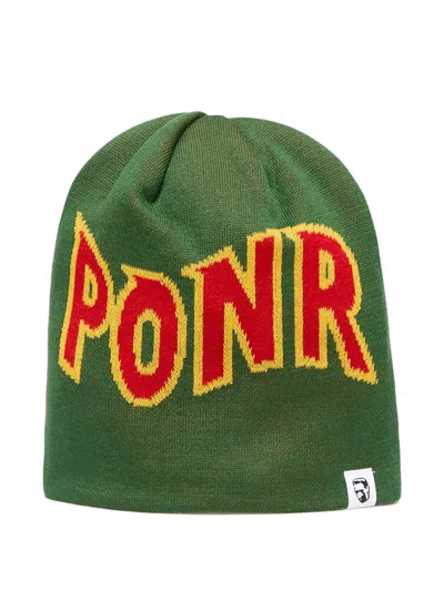 A Bathing Ape Shark-head Knit Hat In Green