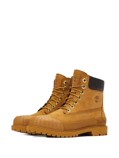 Timberland Ankle Lace-up Shoes Lug Sole In Brown