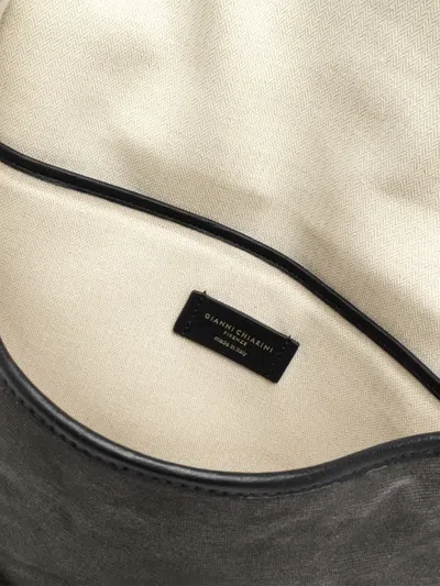 Gianni Chiarini Leather-trimmed Canvas Backpack
