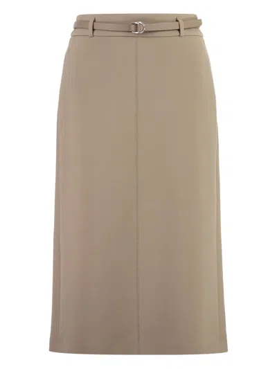 Peserico Stretch Pencil Skirt