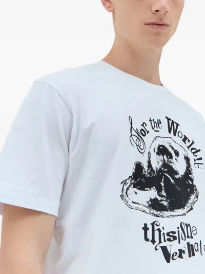 This Is Never That Otter-print T-shirt
