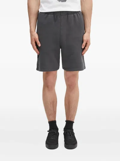 Aape By A Bathing Ape Embroidered Drawstring Running Shorts In Gray