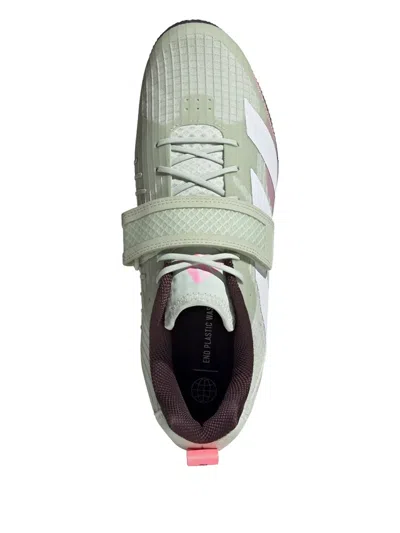 Adidas Originals Adipower Weightlifting Iii "linen Green" Sneakers In Animal Print