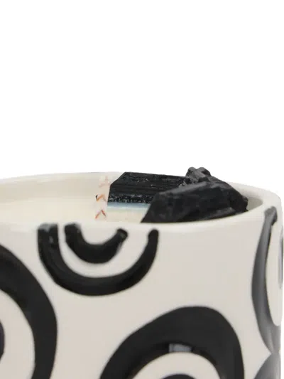 10 Corso Como X Love & Stones Circle-pattern Candle In White