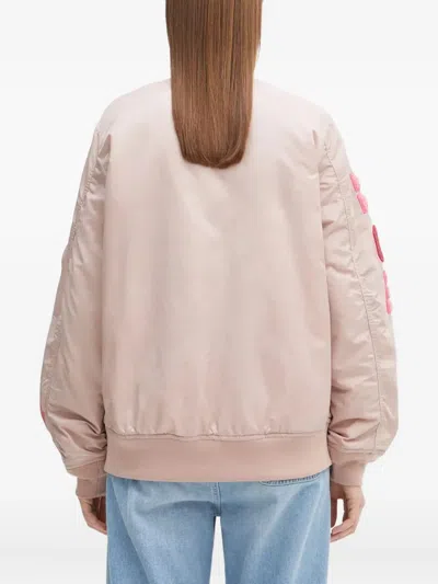 A Bathing Ape Shark-head Embroidered Bomber Jacket