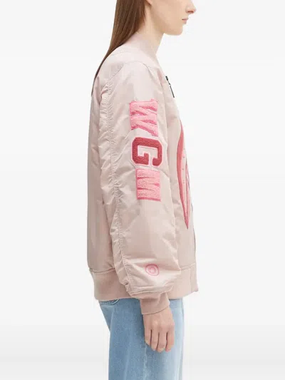 A Bathing Ape Shark-head Embroidered Bomber Jacket